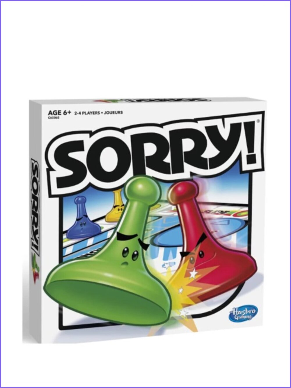 Sorry!  Hasbro  Bilingual New Sealed HasbroEdition Game For Age 6+ New In Box